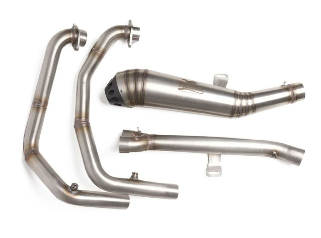 Tamarit タマリット Bocanegra 2in1 フルエキゾースト マフラー トライアンフ-03