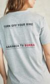 TAMARIT Arranca tu burra Tシャツ グレー-05