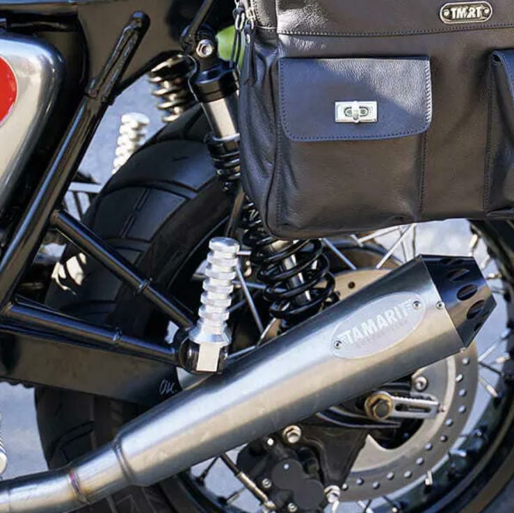 Tamarit タマリット Boludos スリップオンマフラー トライアンフ Thruxton 900-02