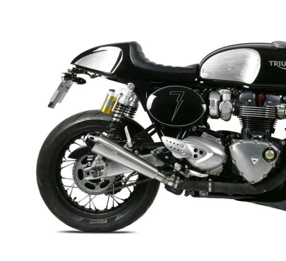 Tamarit タマリット Apolo スリップオンマフラー トライアンフ Thruxton/R 1200-04