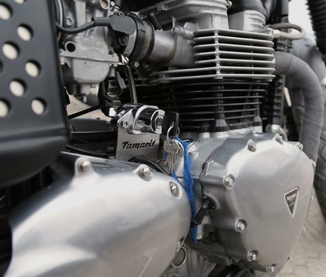 Tamarit タマリット メインキー イグニッション 移設 ブラケット ステー  トライアンフ-01