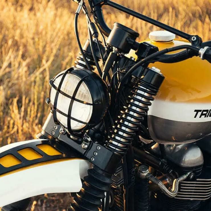 Tamarit タマリット メーター ブラケット Scrambler キャブ車用 トライアンフ-01