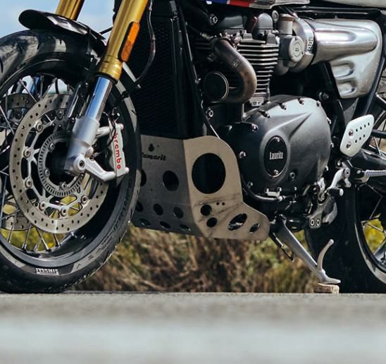 SR400 500 サイドカバー アルミ ガーニッシュ
