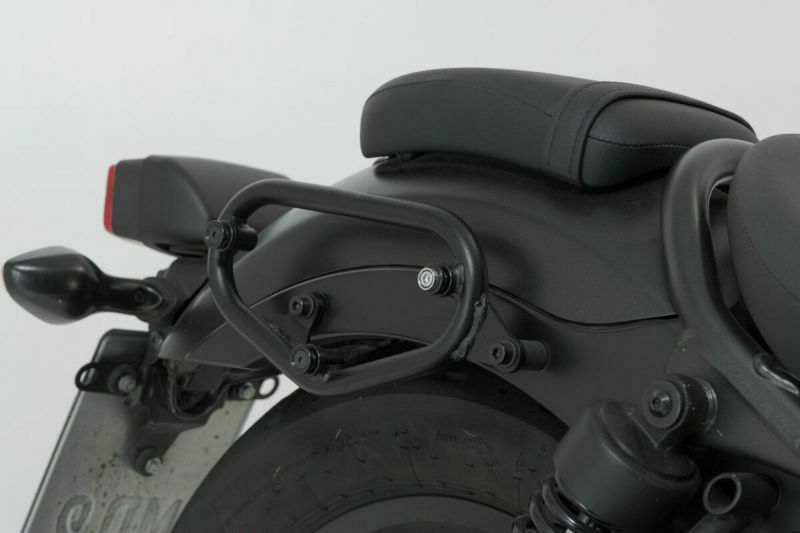 SW-MOTECH Legend Gear サイドバッグ 左右セット ステー付 レブル250/500 ブラック-03