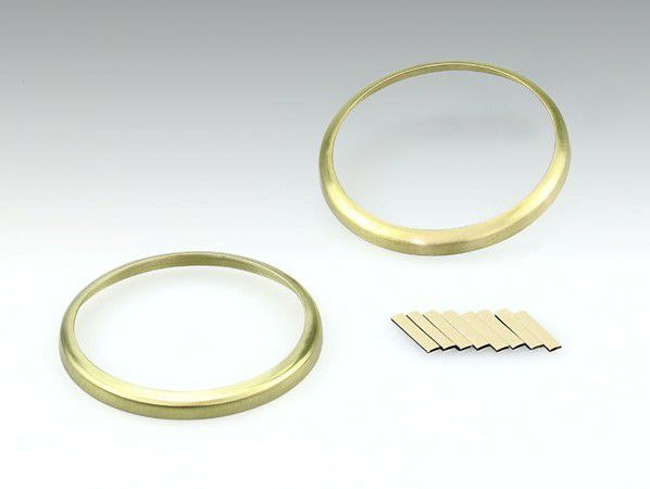 KIJIMA キジマ ウインカーリム ブラス 真鍮 レブル250/500/1100 2個セット-02