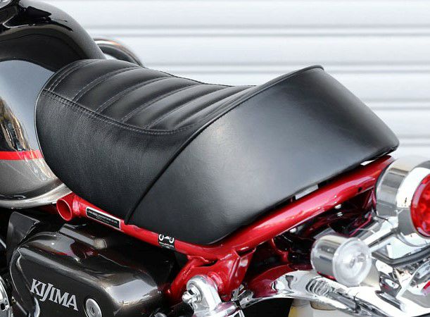 KIJIMA キジマ ツーリングタイプ シート ブラック ホンダ モンキー125 | バイクカスタムパーツ専門店 モトパーツ(MOTO PARTS)