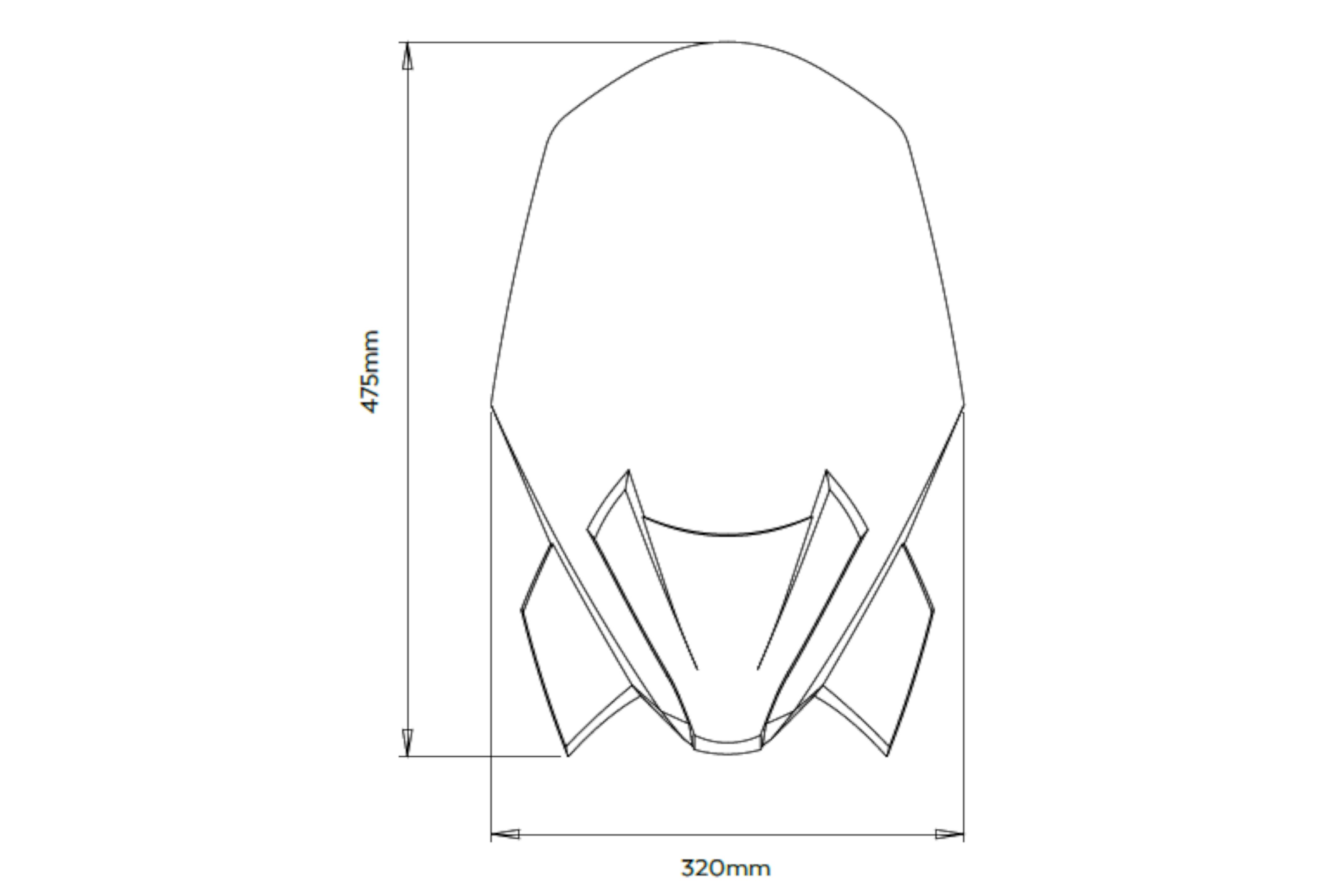 プーチ(Puig) New Generation Touring スクリーン F900R ブラック-10