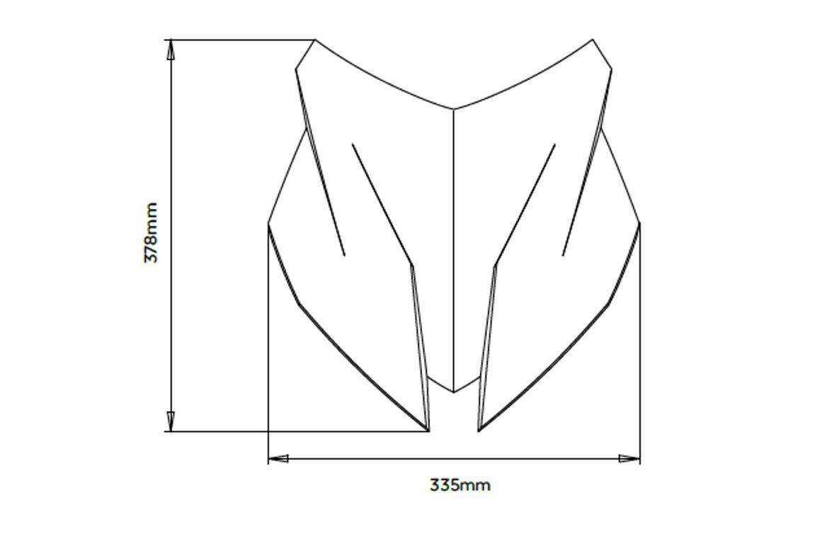 プーチ(Puig) New Generation Sport スクリーン F900XR ダークスモーク-10