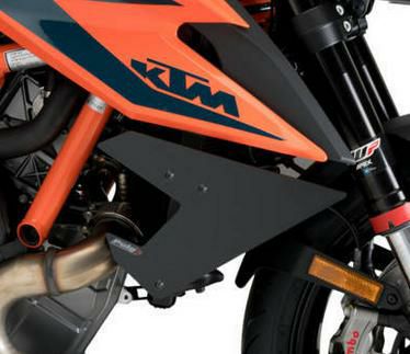 プーチ(Puig) Downforce スポイラー KTM 1290 SUPER DUKE R 20- ブラック | バイクカスタムパーツ専門店  モトパーツ(MOTO PARTS)