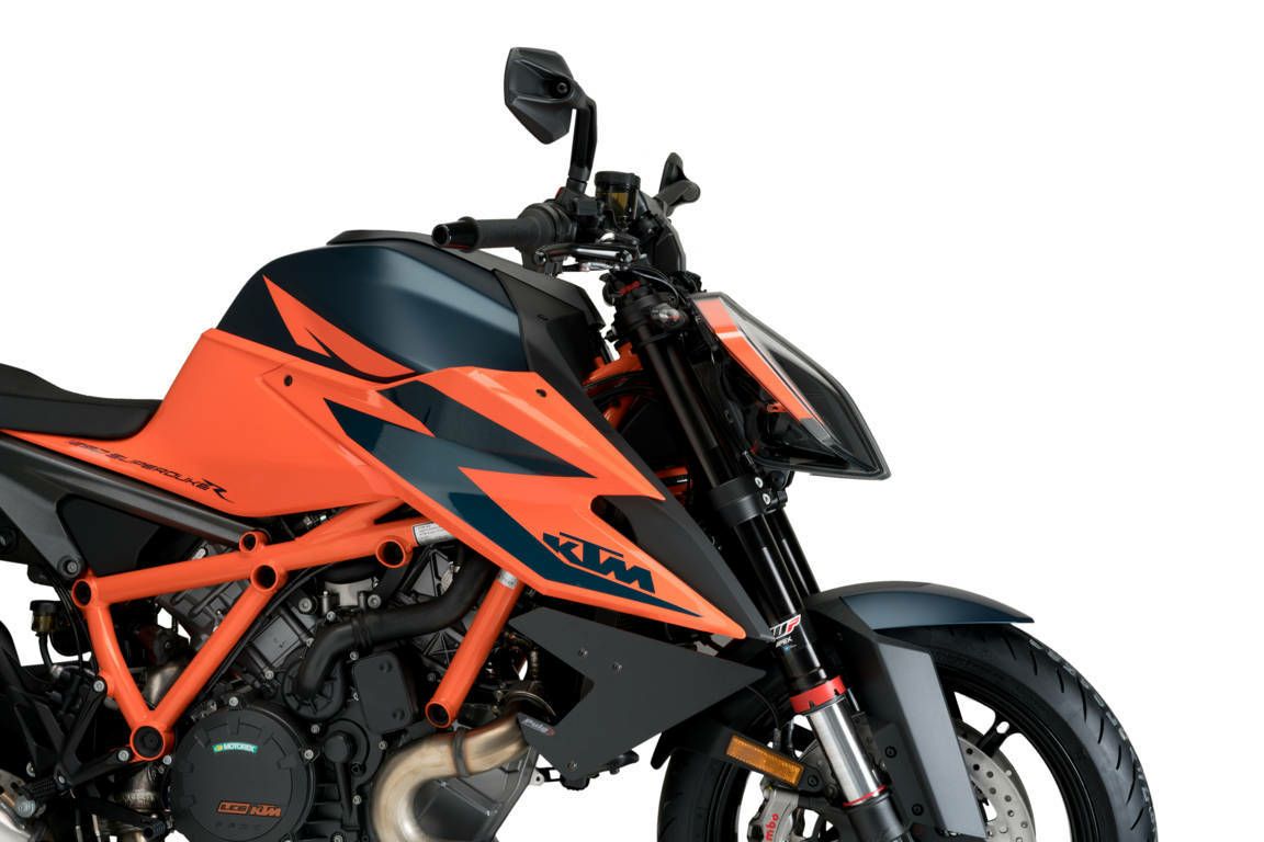 プーチ(Puig) Downforce スポイラー KTM 1290 SUPER DUKE R 20- ブラック-02