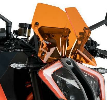 プーチ(Puig) New Generation Sport スクリーン KTM 1290 SUPERDUKE/R 20- オレンジ-01