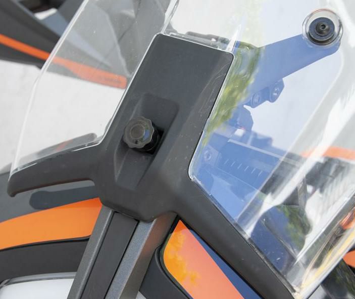 C-RACER ・Hand boll for windshield・KTM 390DUKE ADV アドベンチャー・20--01
