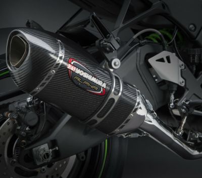 ヨシムラUSA アルファ レース  ステンレス 3/4  マフラー カワサキ ZX-10R/RR