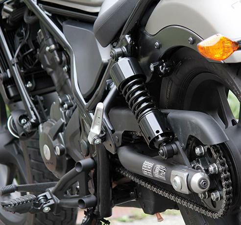 グッズ(GOODS) リアサスペンション G-SUSPENSION 280 ブラック ホンダ レブル 250-01