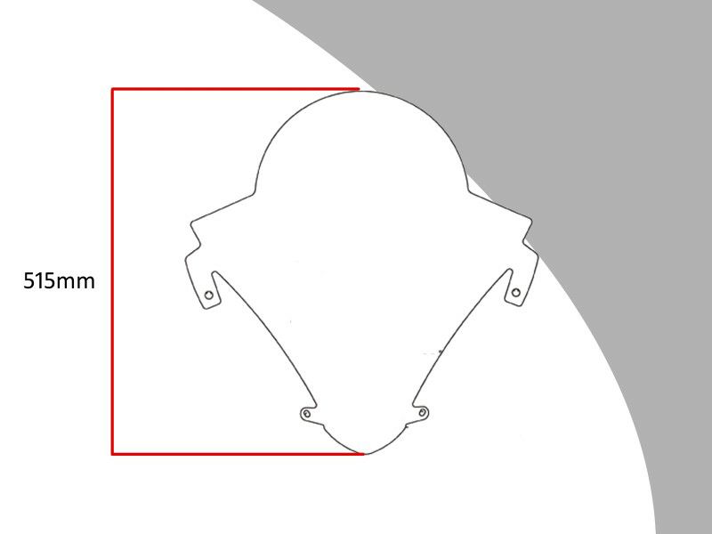 POWERBRONZE Airflows スクリーン ダークスモーク ホンダ PCX125-02