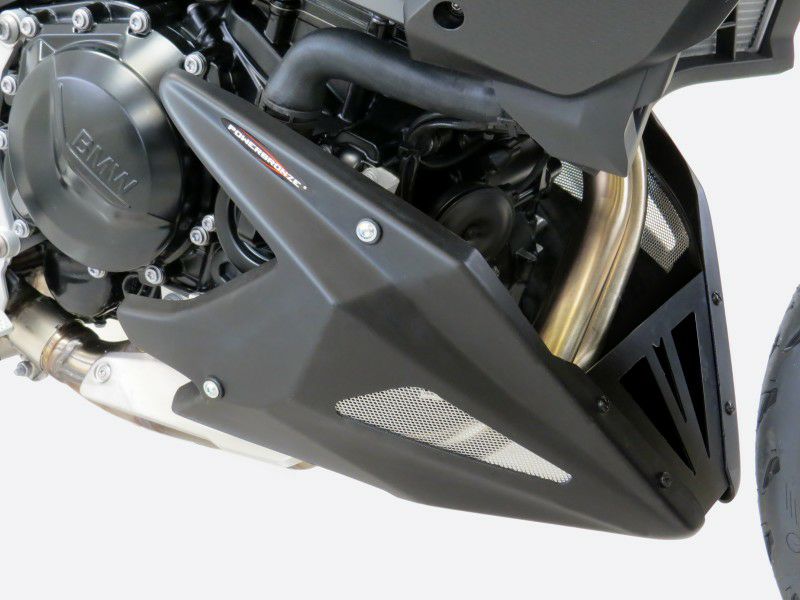 POWERBRONZE アンダーカウル ブラック/シルバーメッシュ BMW F900R/XR-01