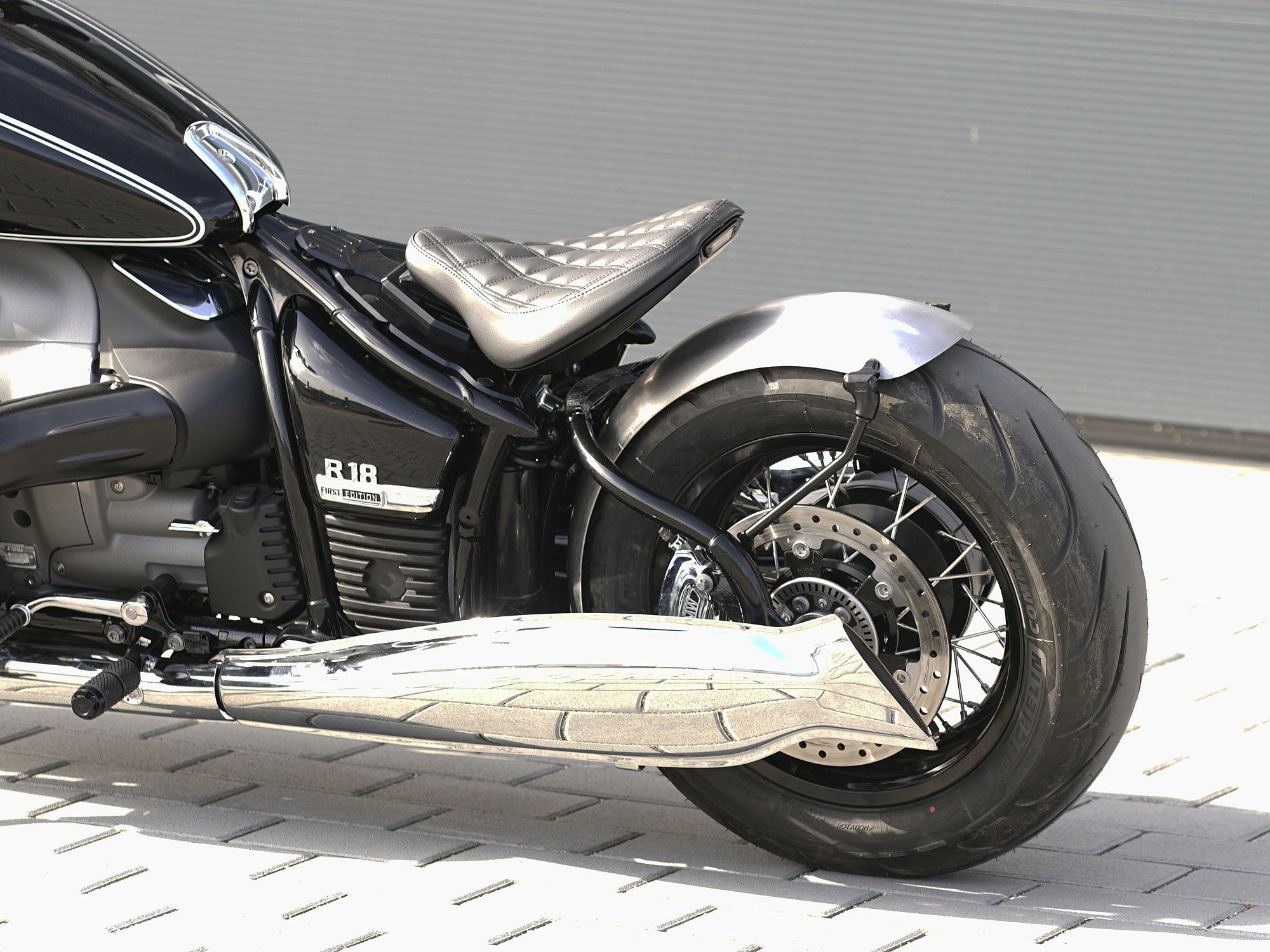 Wunderkind・リアフェンダー LEDウインカーLEDウインカー一体型テールライト・BMW R18 20--06