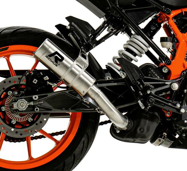 レムス(REMUS) ・MESH・スリップオンマフラー・KTM 390 DUKE・18-・ECE 