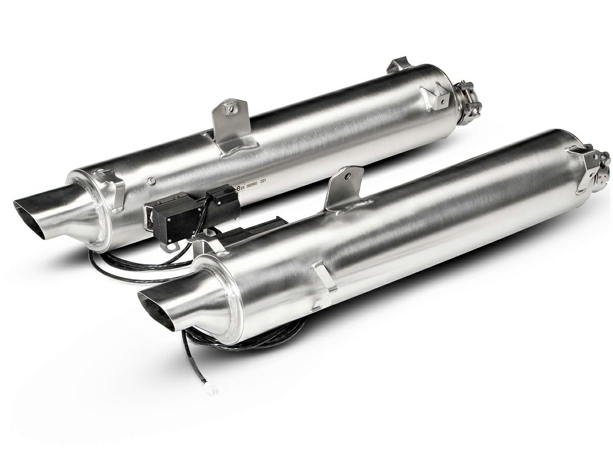 レムス(REMUS) GW スリップオン マフラー 左右 EC適合 ホンダ GL1800 ゴールドウイング 007502 302519LR-04