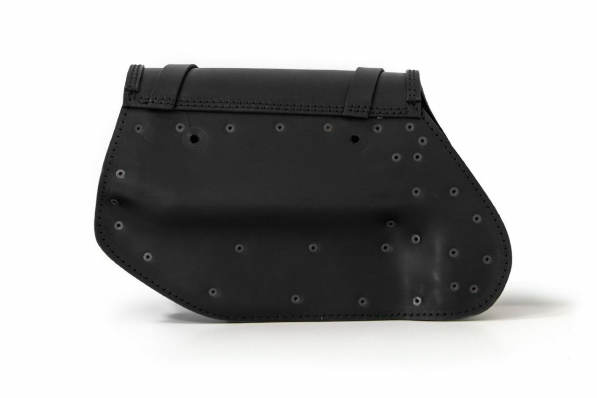 エンズクォイオ(Endscuoio) Tatanka レザー サイドバッグ 右側 Indian Scout インディアン-03