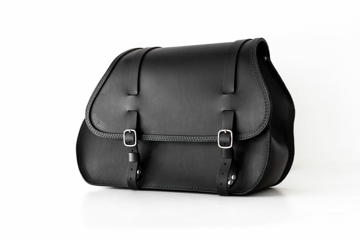 エンズクォイオ(Endscuoio) Apache レザー サイドバッグ 右側 Indian Chief インディアン-03