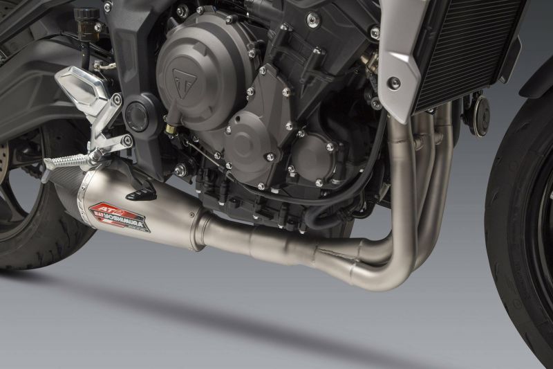ヨシムラUSA AT2 レース ステンレス フルエキゾースト マフラー ヨシムラUSA AT2 レース ステンレス フルエキゾースト マフラー