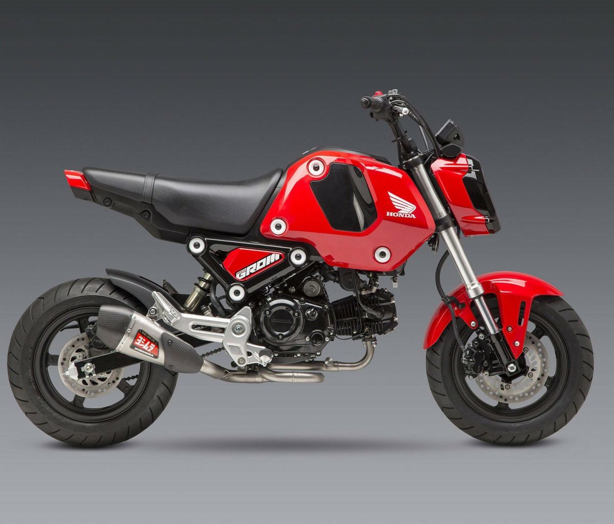 ヨシムラUSA RS-9T フルエキゾースト ステンレス マフラー ホンダ Grom グロム-04