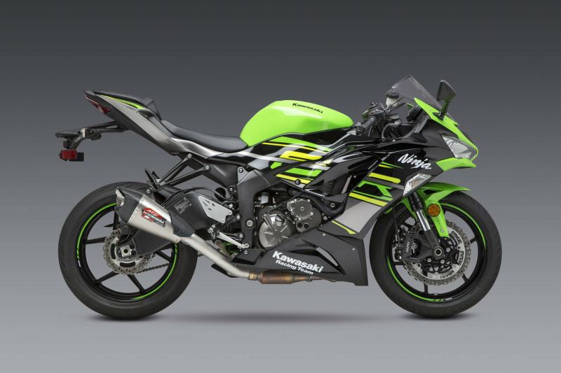 ヨシムラUSA ストリート AT2 ステンレス 3/4 マフラー カワサキ ZX-6R