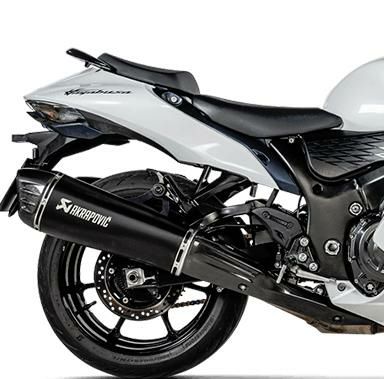 GSX1300R 2型隼(2008年～)用アクラポビッチスリップオンマフラー