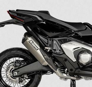 R's Gear アールズギア リアルスペック チタンポリッシュ/カーボン スリップオン マフラー ホンダ X-ADV | バイクカスタムパーツ専門店  モトパーツ(MOTO PARTS)