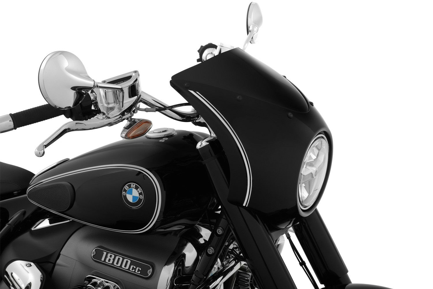 ワンダーリッヒ コクピットフェアリング スポーツ スクリーン R18 ブラック-05