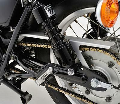 デイトナ ケドー KEDO アルミ チェーンガード ミニ SR400/500-01