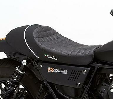 Corbin ガンファイター シート MOTO GUZZI(モトグッチ） V9 Bobber & Bobber Sport (ボバー/ボバースポーツ)  | バイクカスタムパーツ専門店 モトパーツ(MOTO PARTS)