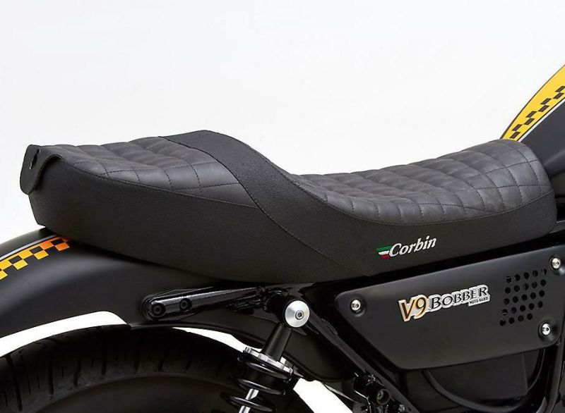 Corbin ガンファイター レディーサドル シート MOTOGUZZI(モトグッツィ) V9 Bobber & Bobber Sport (ボバー/ボバースポーツ)-01