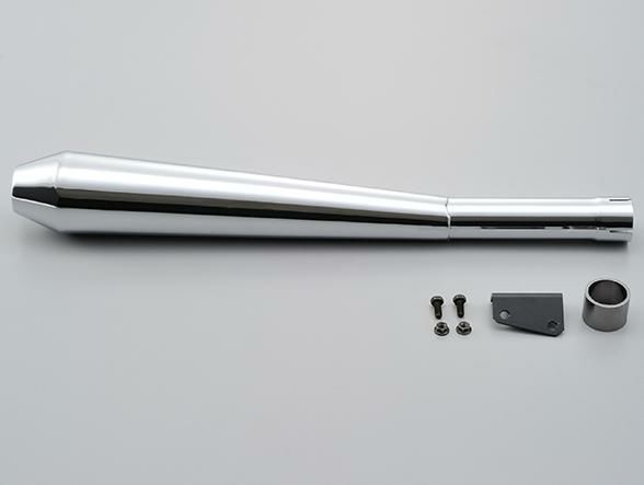 デイトナ スリップオン メガホンタイプ マフラー ヤマハ SR400 FI-03