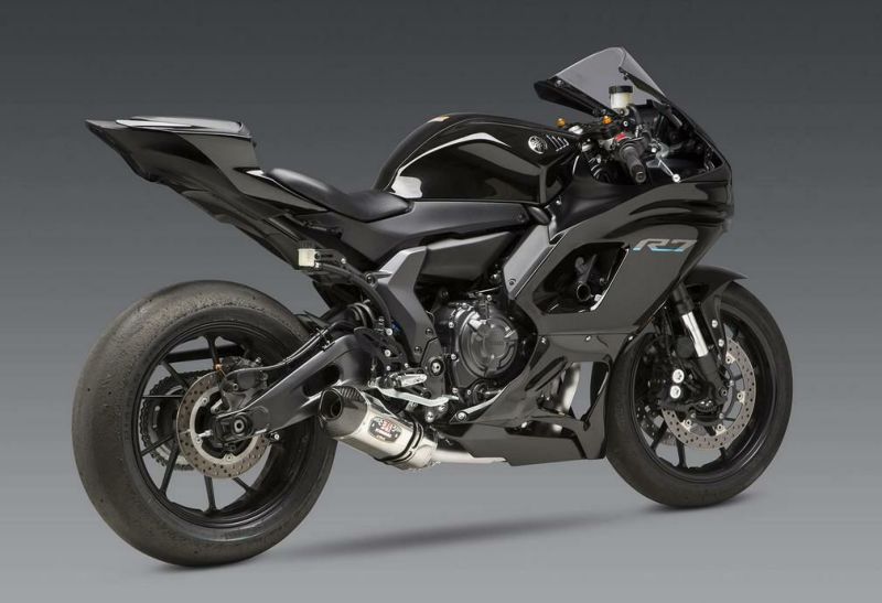 MT-07 XSR700 YZF-R7 ヨシムラUSA R-77 レース ステンレス フル