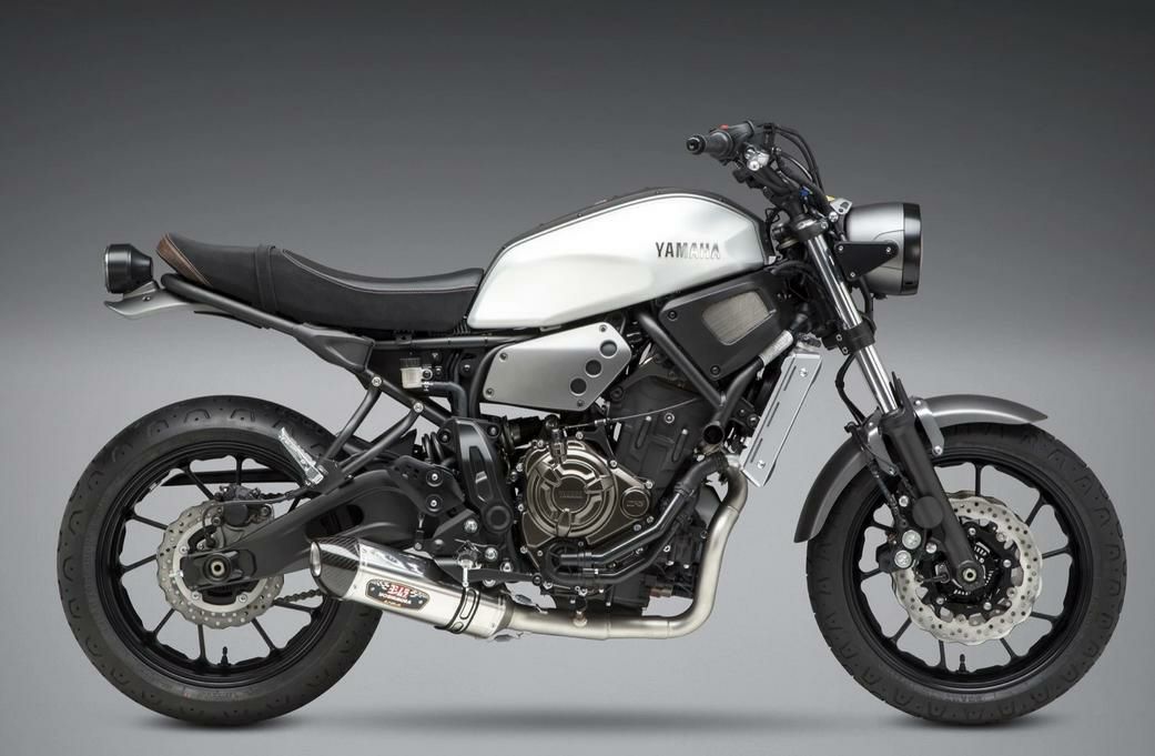 MT-07 XSR700 YZF-R7 ヨシムラUSA R-77 レース ステンレス フル 