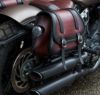 エンズクォイオ(Endscuoio) Cherokee サイドバッグ ツートンダーク 右 Indian Scout Bobber-02