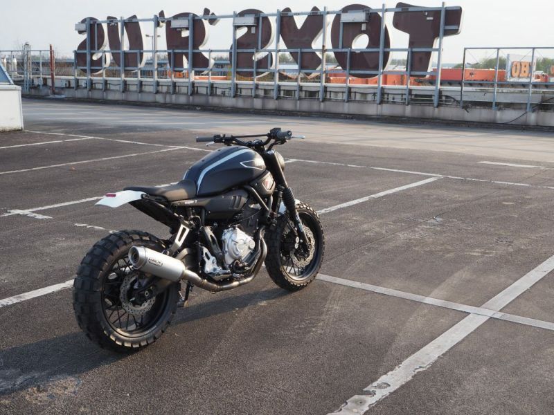 JvB-MOTO Super7 リアフェンダー LEDテールランプ付き | バイク