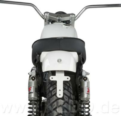 KEDO ケドー リアフェンダー ナンバーブラケットセット ヤマハ SR400/500-02