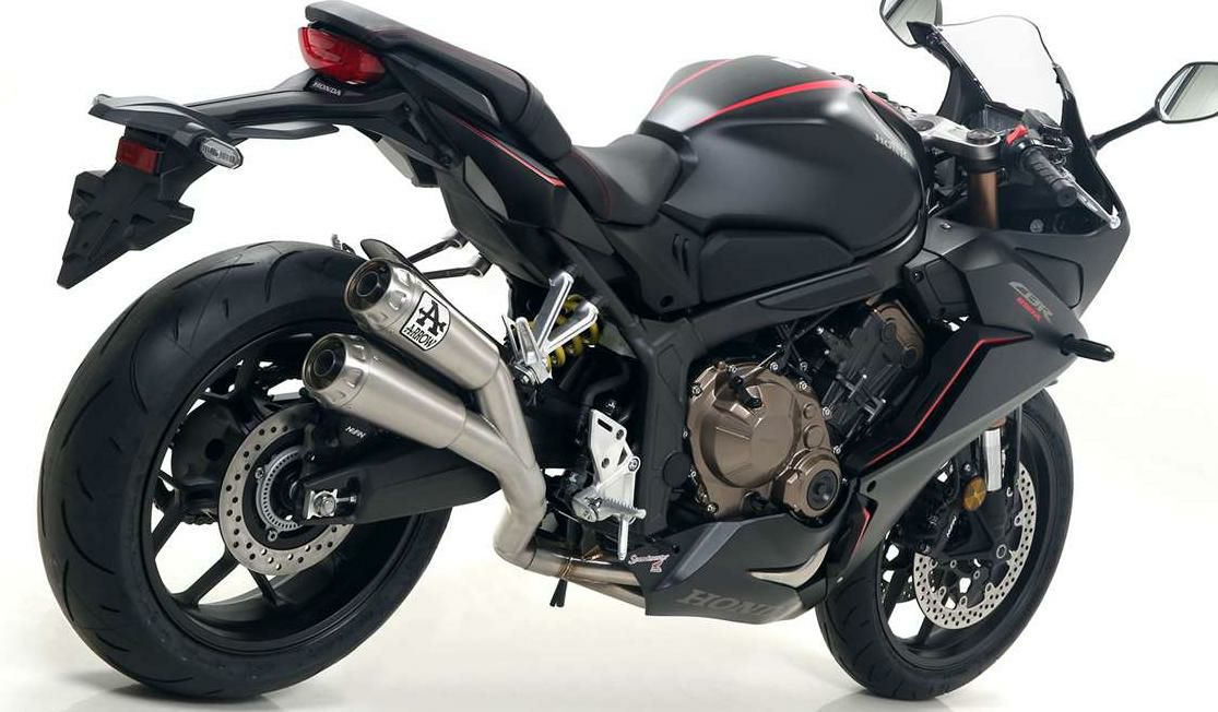 ARROW (アロー) フルエキゾースト マフラー CBR650R CB650R 19- チタン ECE規格-03