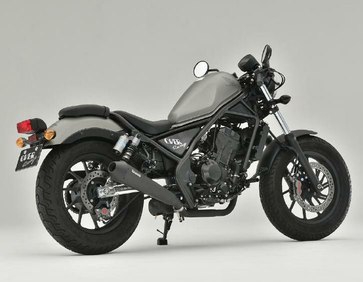Over Racing オーヴァーレーシング SSメガホン BLK サイレント 