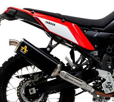 ARROW (アロー) スリップオンマフラー TENERE/テネレ700 2021- EURO5認証 アルミ ブラック-01