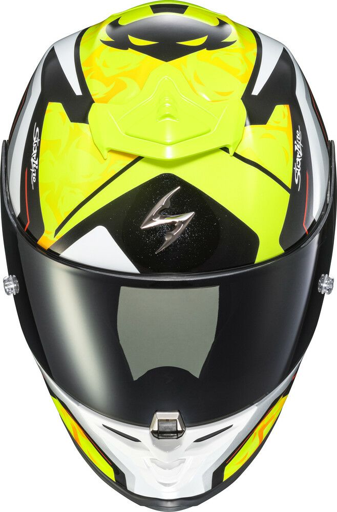 SCORPION(スコーピオン) EXO-R1ヘルメット AirAlvaro Bautista/バウティスタ YELLOW レプリカモデル