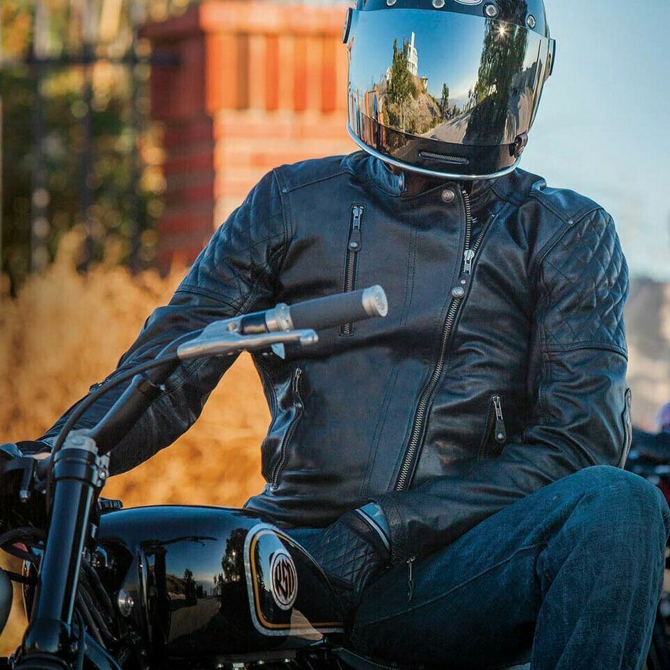 Roland Sands Design CLASH メンズ・レザージャケット ブラック 