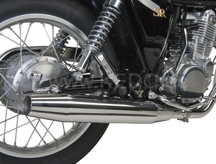 SR400 FI テックサーフ グリーンティー チタン フルエキゾースト 