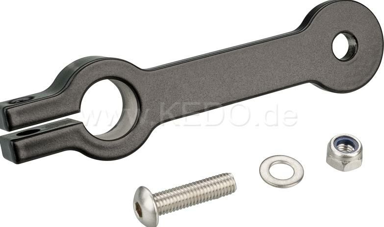 KEDO ケドー ホーンブラケット ステー ブラック ヤマハ SR400/500