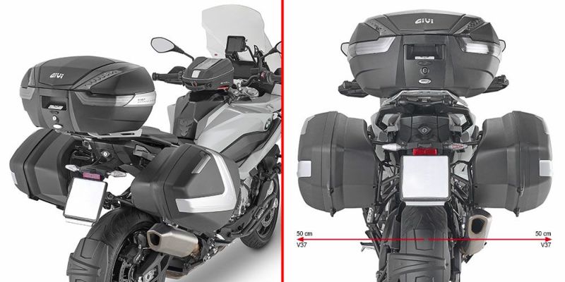 ジビ(GIVI) モノキーサイドケースホルダー V35 V37 BMW S1000XR 2020- | バイクカスタムパーツ専門店  モトパーツ(MOTO PARTS)