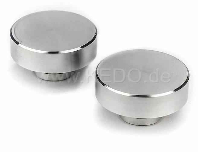 KEDO ケドー フォークトップカバー クローム ペア SR400/500-03