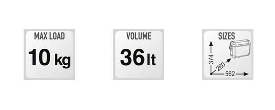 ジビ (GIVI) サイドケース TREKKER ALASKA 36L 左右セット ブラック-03